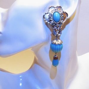 Vintage Barrera "American Style" Clip Earrings